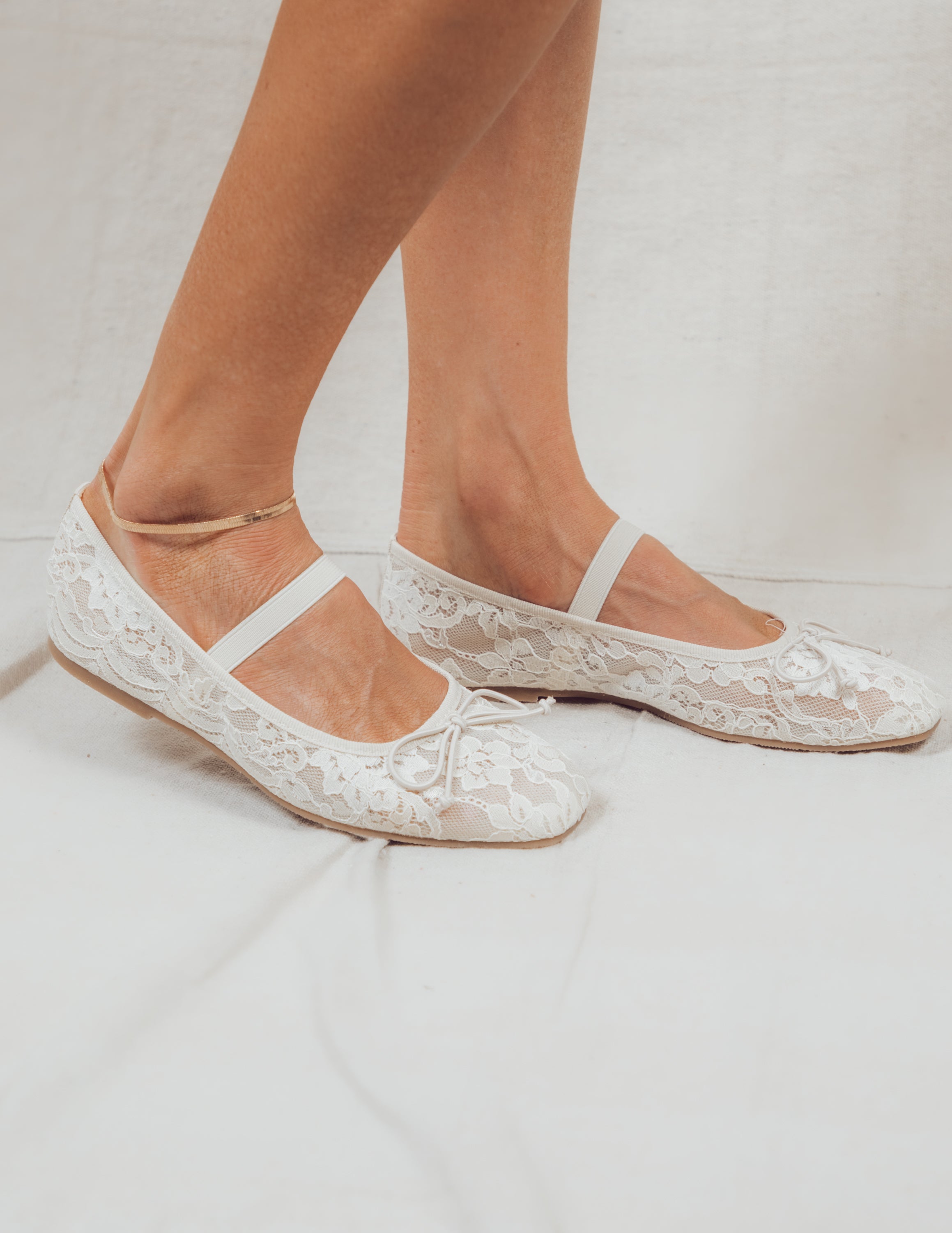 Bisbee Lace Ballet Flats