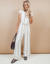 Ariana Striped Jumpsuit