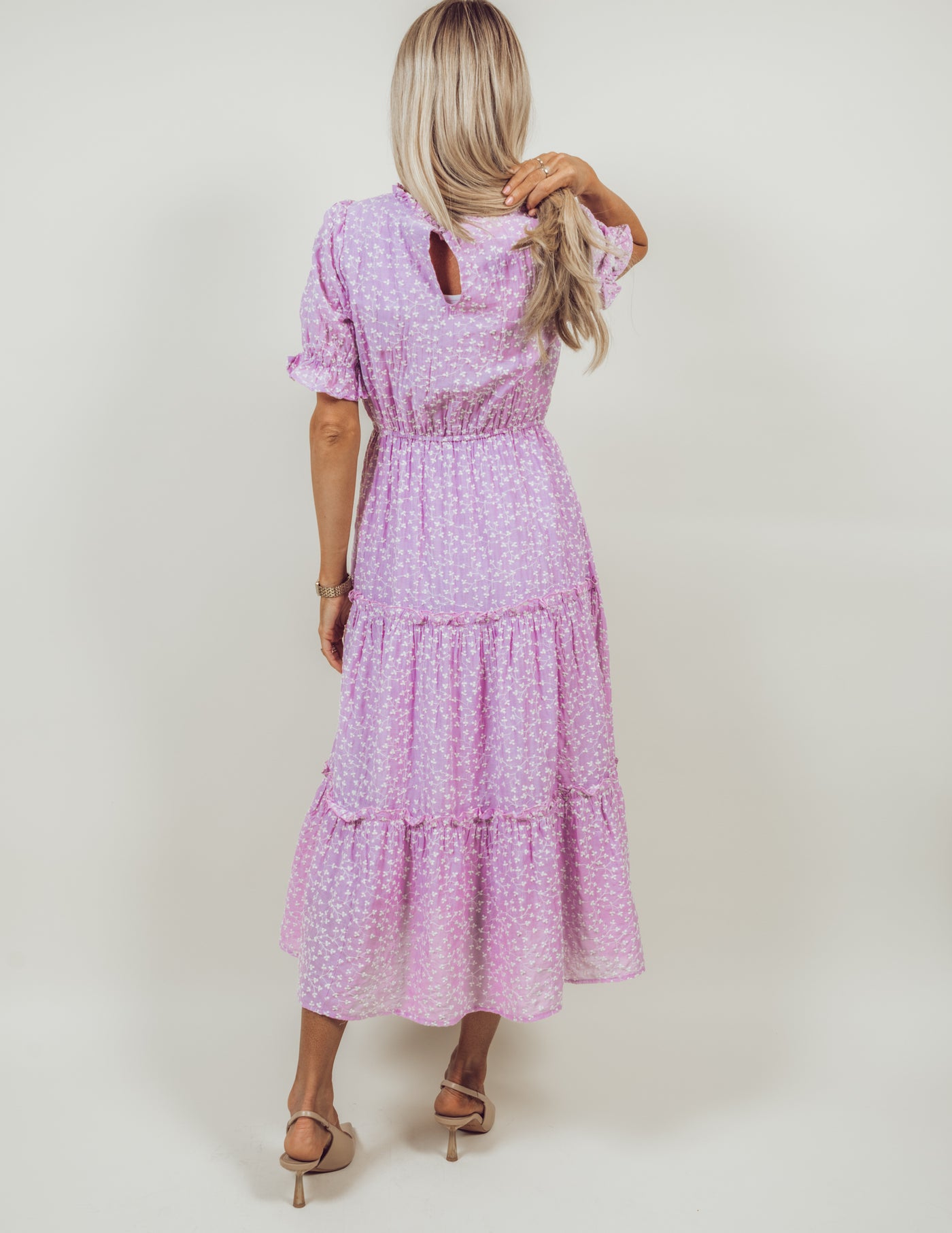 Terra Floral Tiered Dress