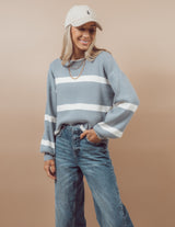 Addison Striped Pullover