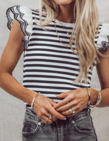 Keagan Striped Top