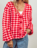 Raspberries Dreams Cardigan