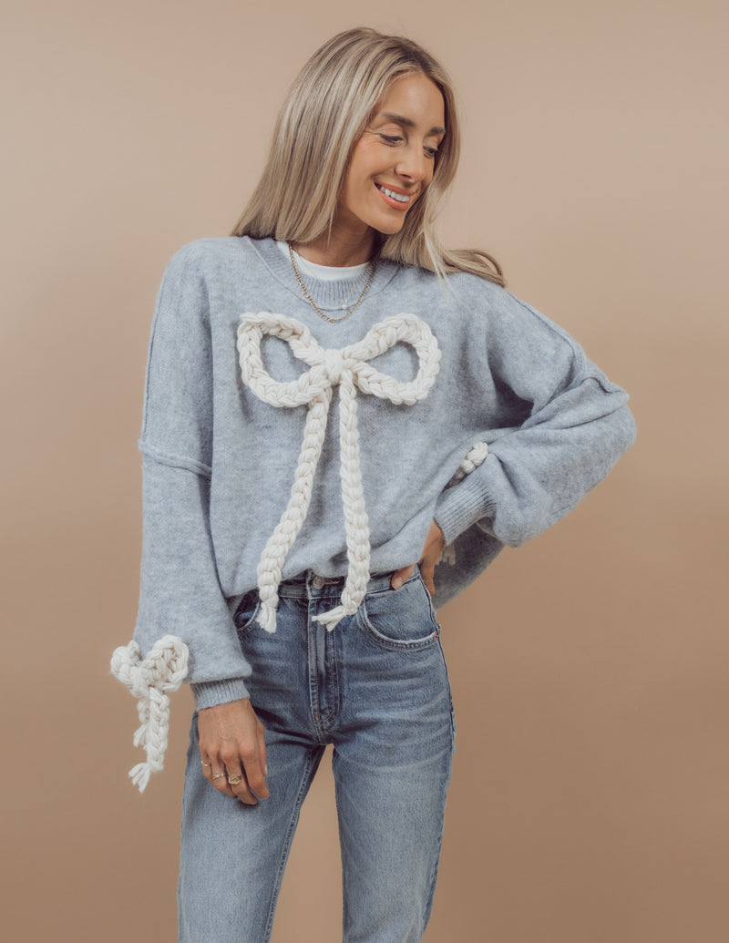 LuLu Bow Sweater *RESTOCKING SOON*