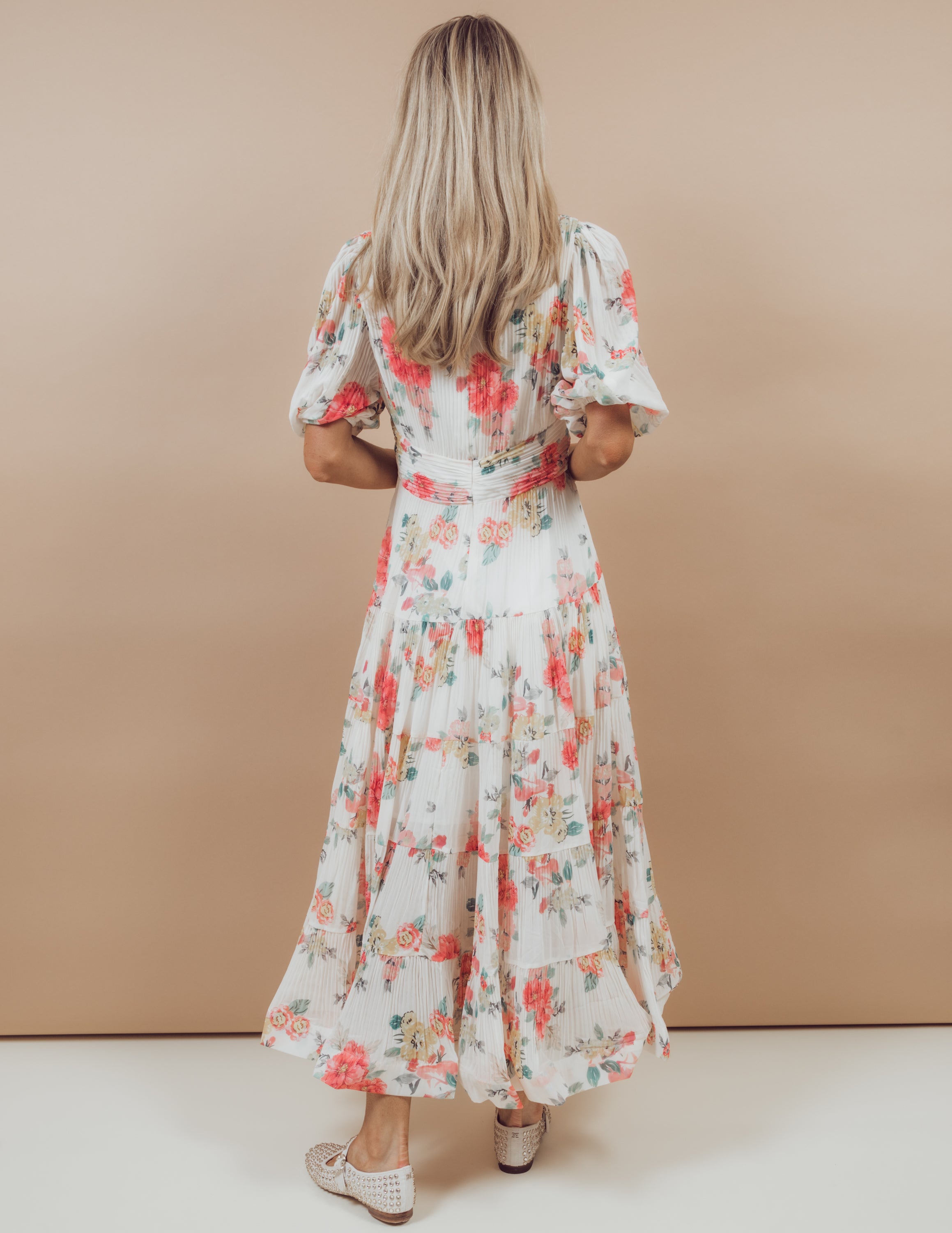 Floral Fantasy Midi Dress