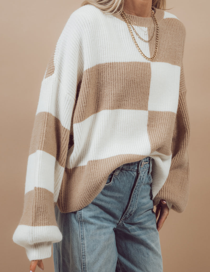 Alan Colorblock Sweater