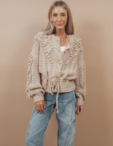 Arianna Crochet Cardigan