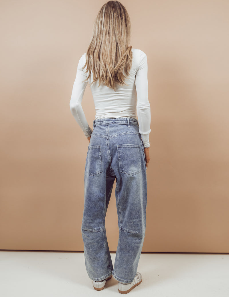 Mattie Barrel Jeans