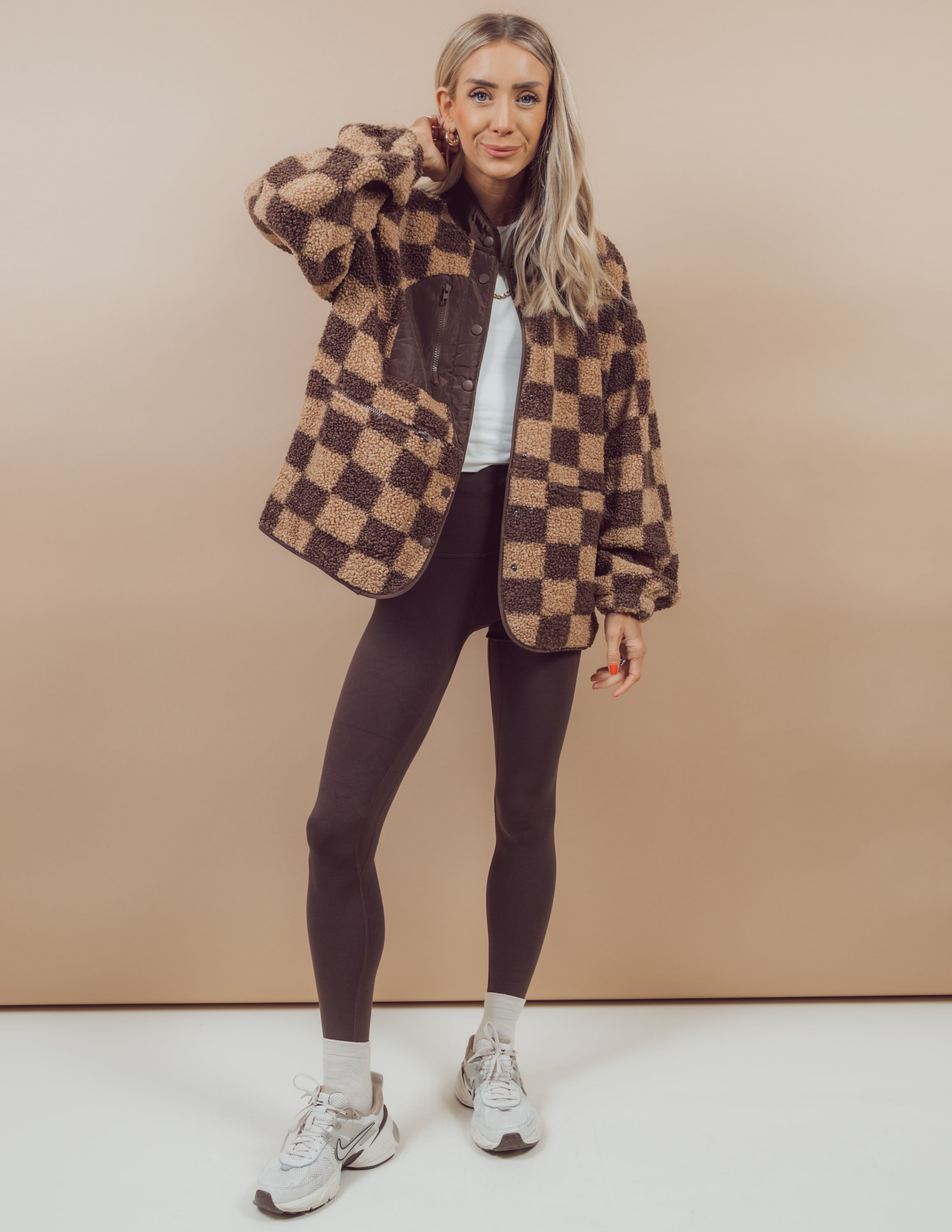 Felix Checkered Fleece Jacket