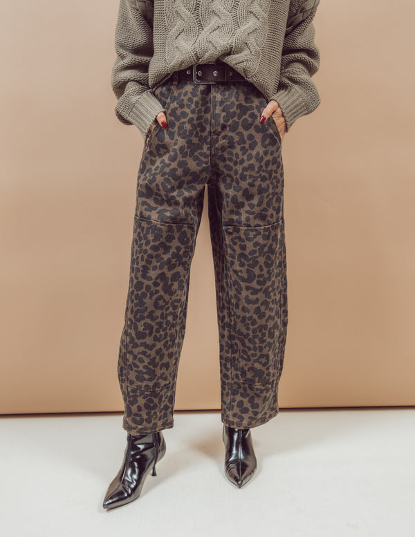 Vera Leopard Pants