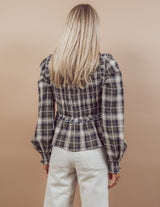 Leticia Plaid Top *RESTOCKING SOON*