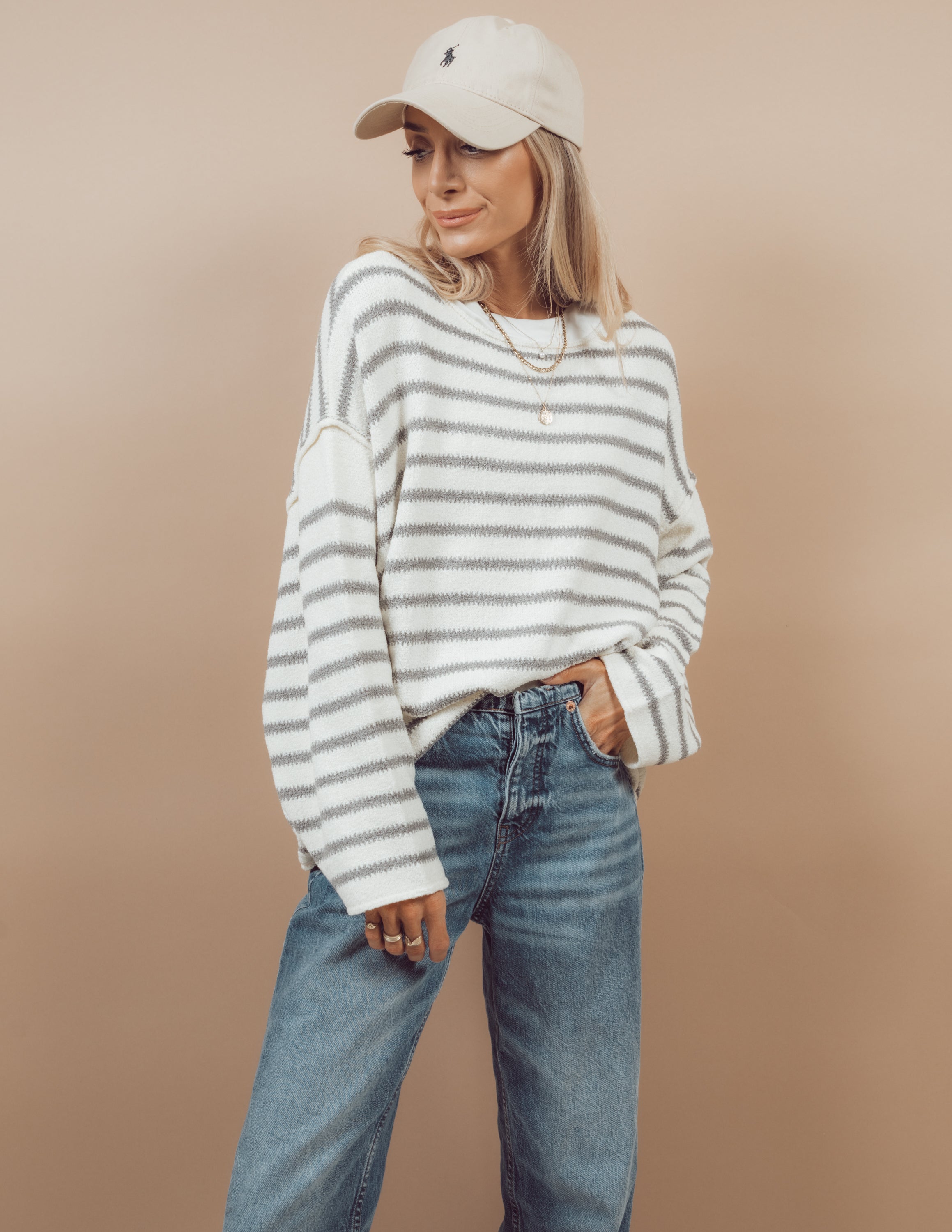 Lynn Striped Top