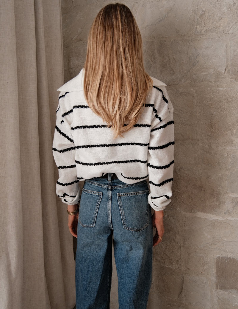 Catie Striped Sweater