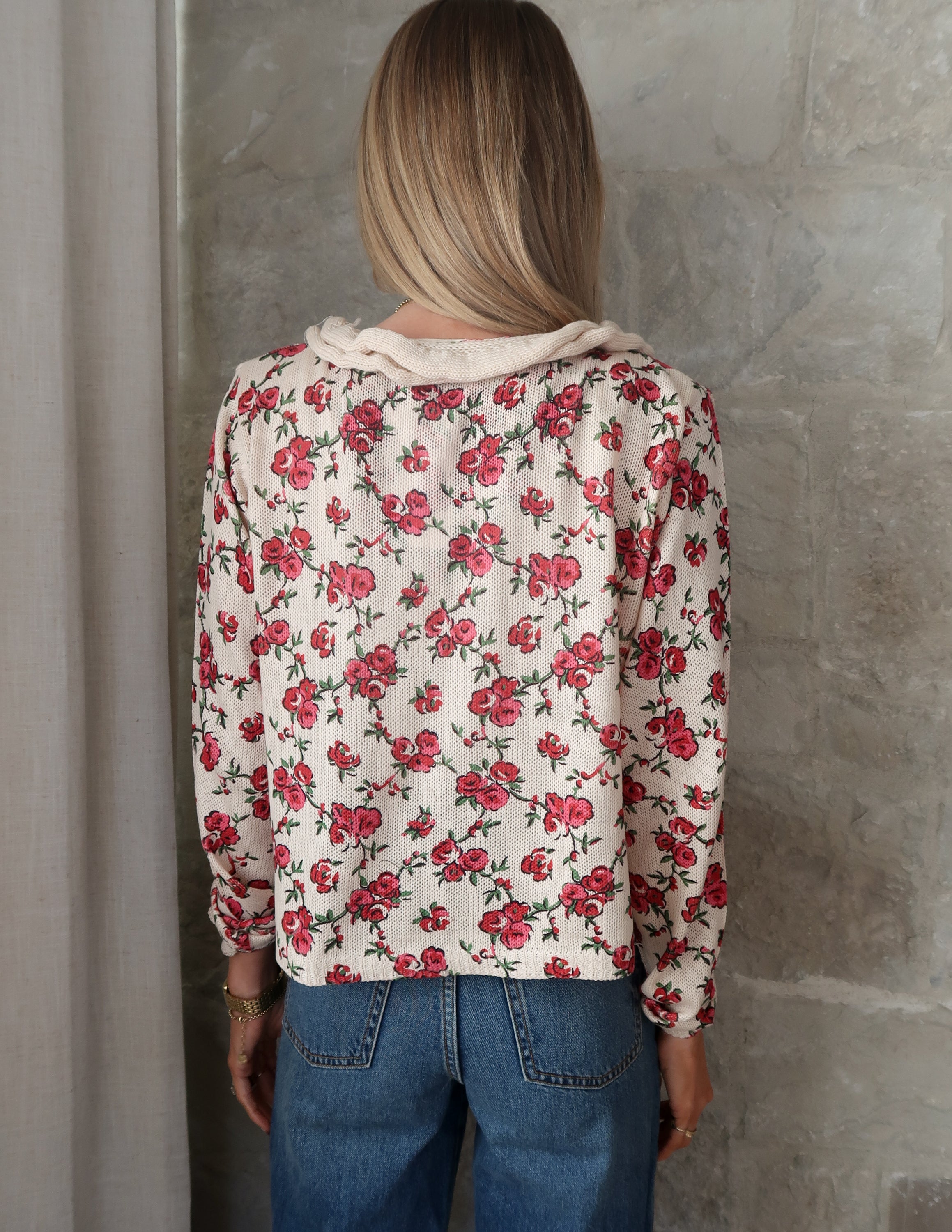 Stevens Floral Cardigan