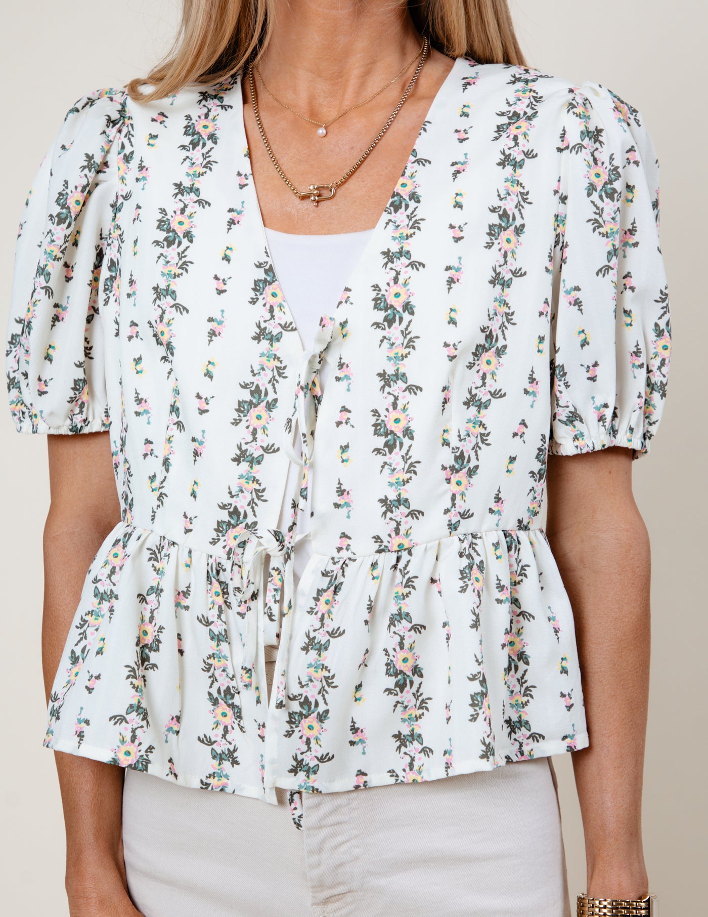 Kourtney Floral Top