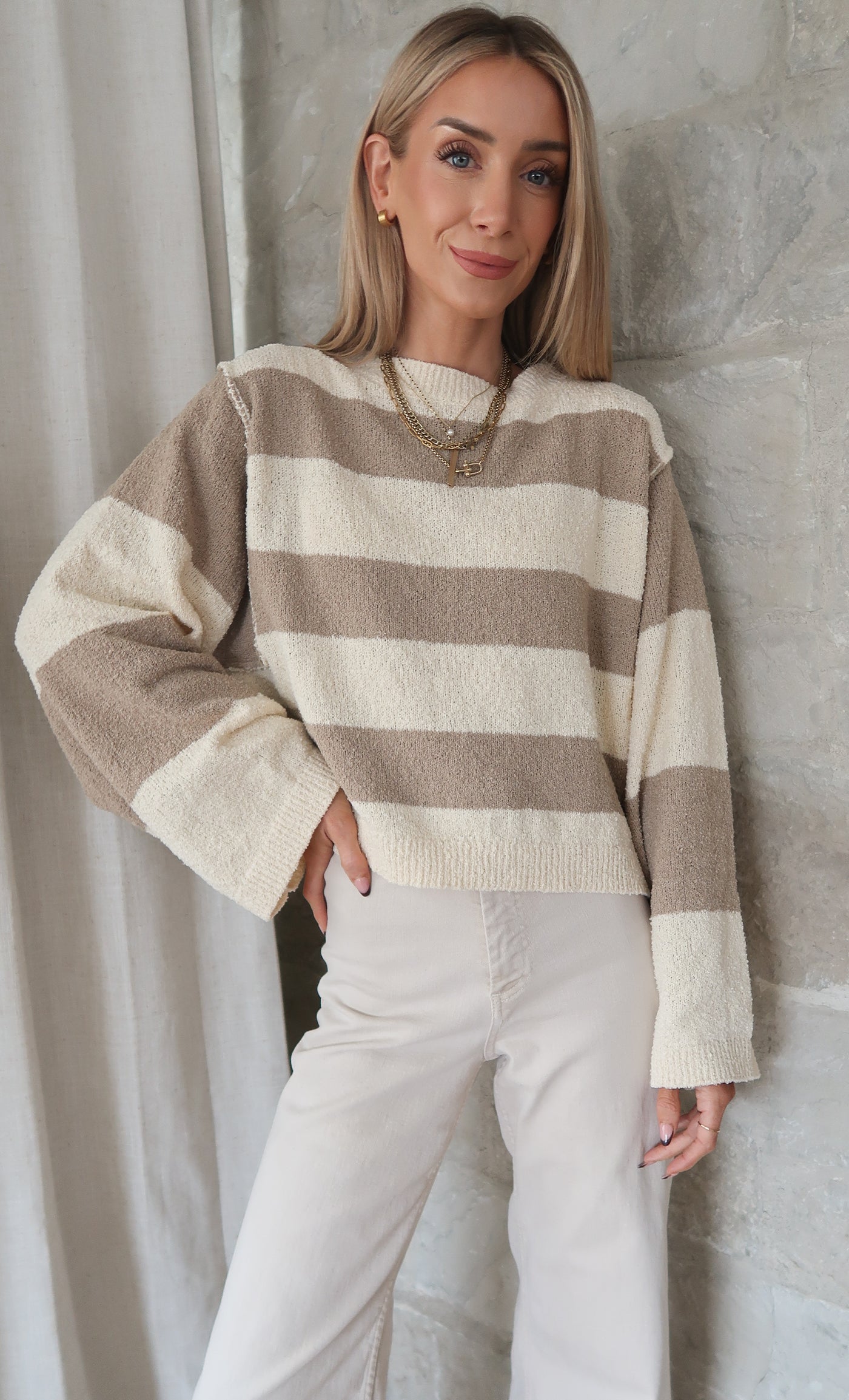 Blakeley Striped Sweater