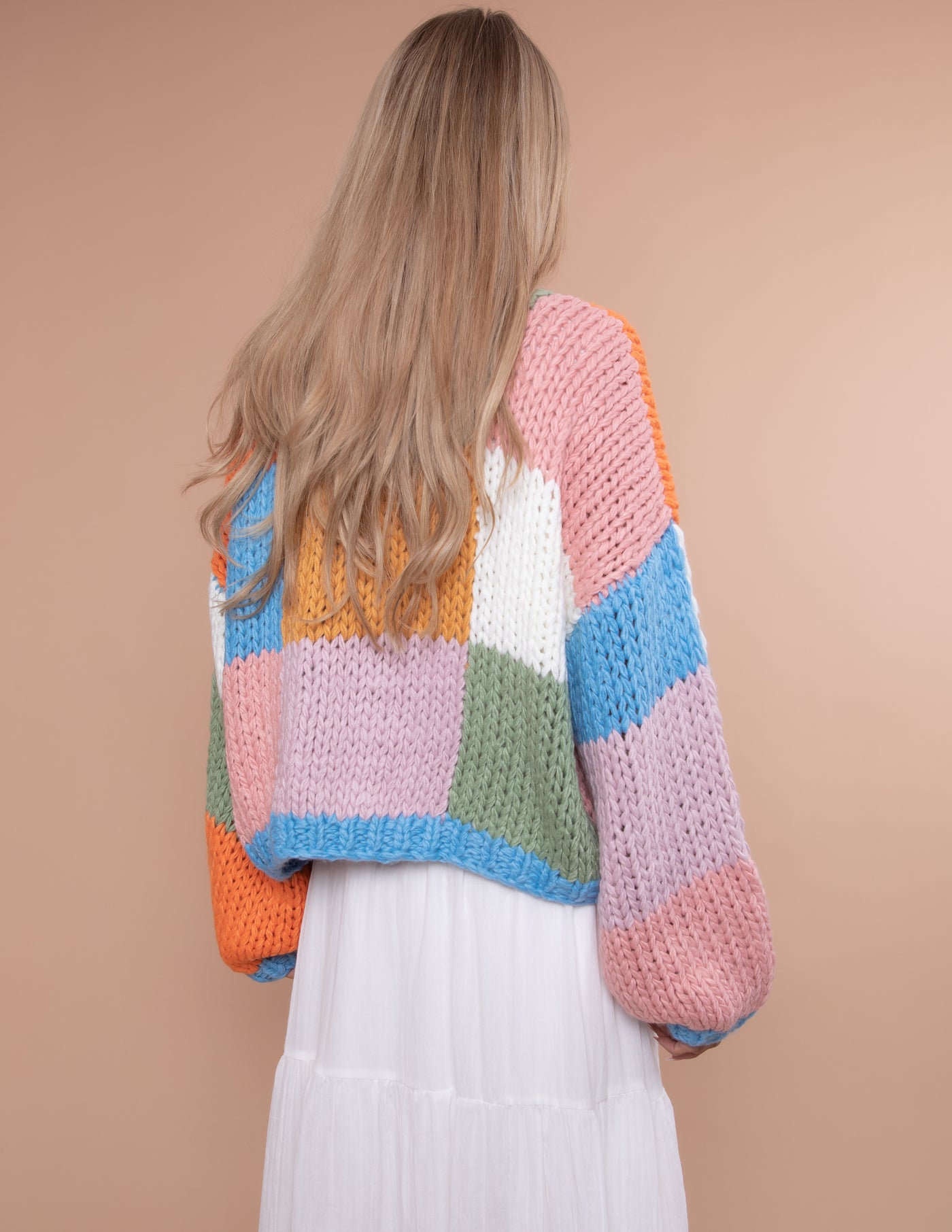 Catalina Color Block Cardigan