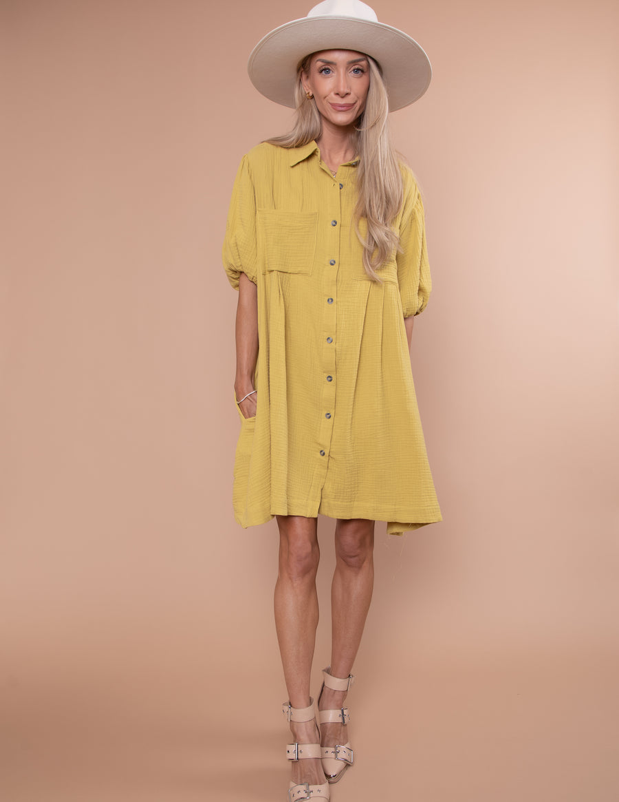 Fatima Shirt Dress