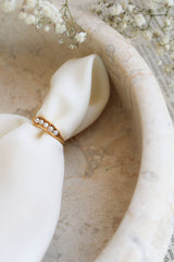 Pearl Pea Pod Ring