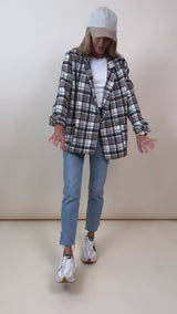 Mylah Plaid Jacket