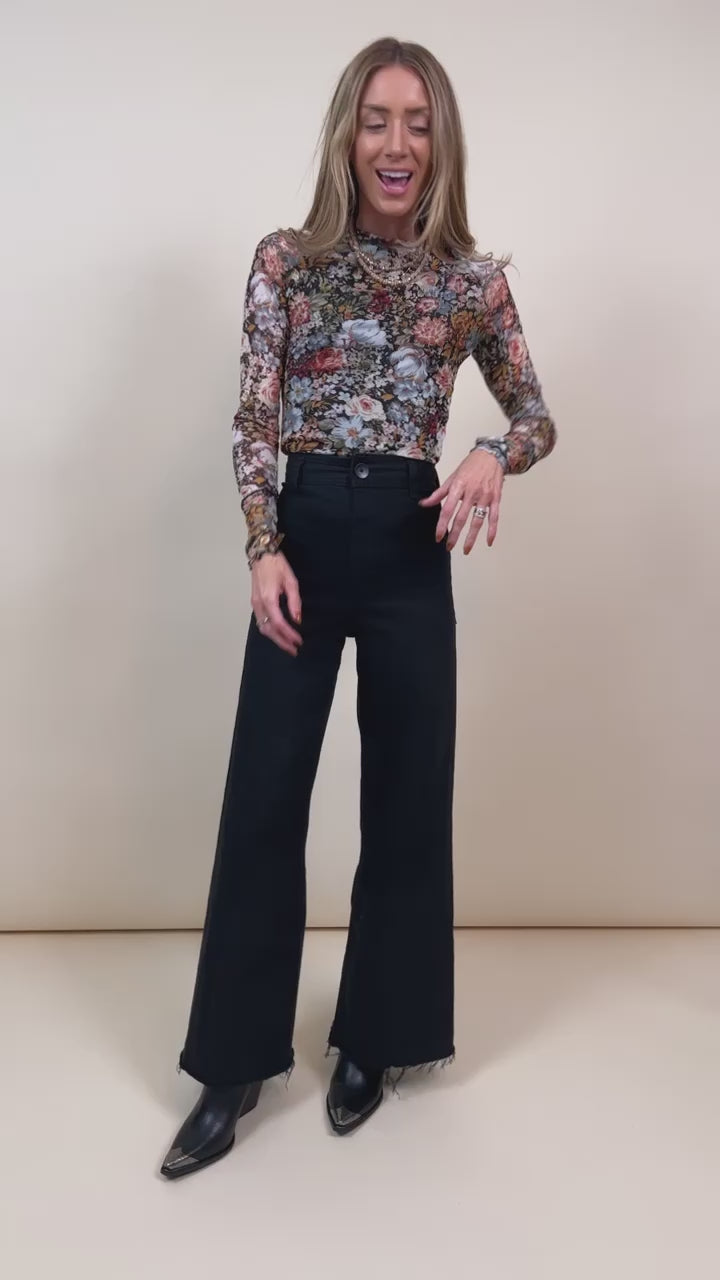 Valeria Floral Top