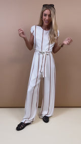 Ariana Striped Jumpsuit