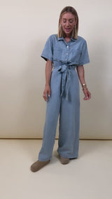 Leola Denim Jumpsuit