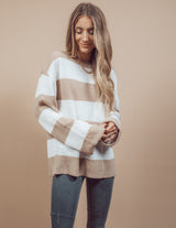 Hayden Striped Pullover