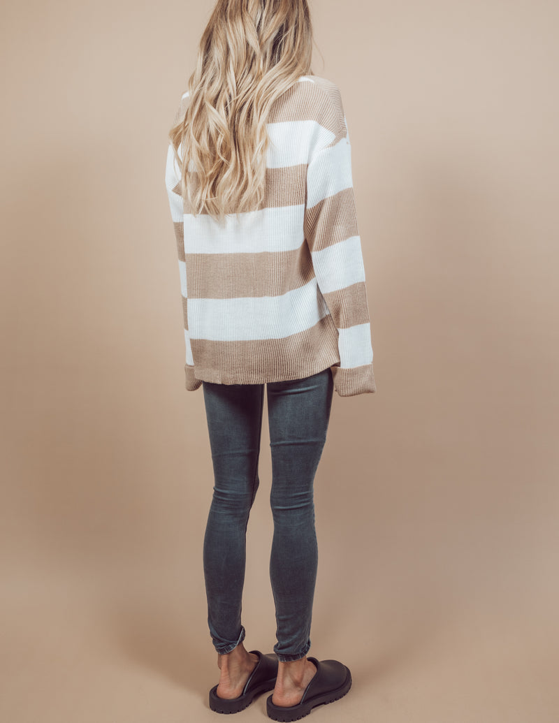 Hayden Striped Pullover