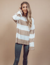 Hayden Striped Pullover