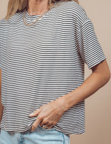 Kaydence Striped Tee