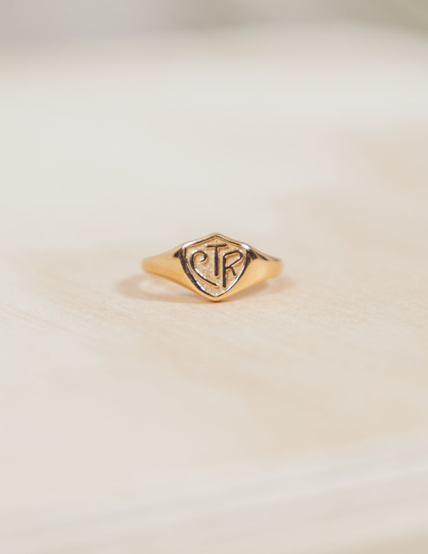 CTR Ring in Gold Pre-Order