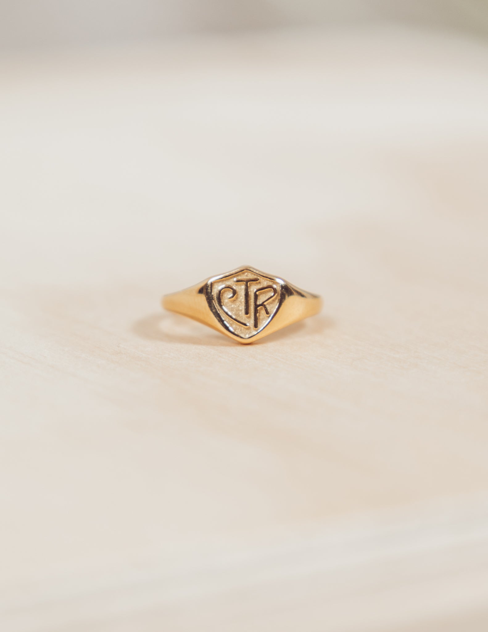 CTR Ring in Gold Pre-Order