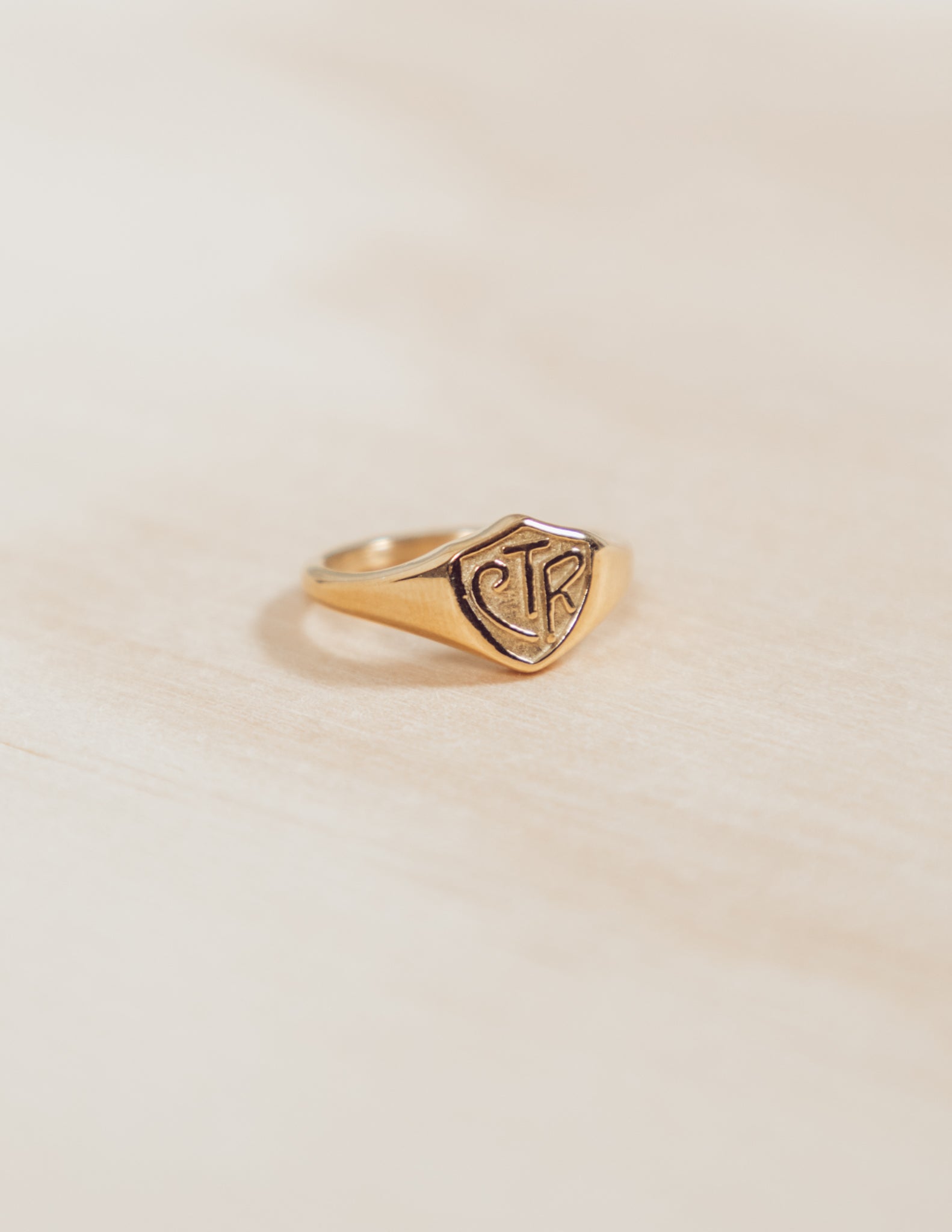 CTR Ring in Gold Pre-Order