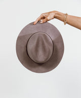 Aubrielle Flat Brim Hat