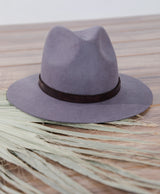 Aubrielle Flat Brim Hat