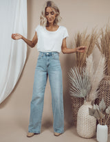 Rowdy Wide Leg Denim