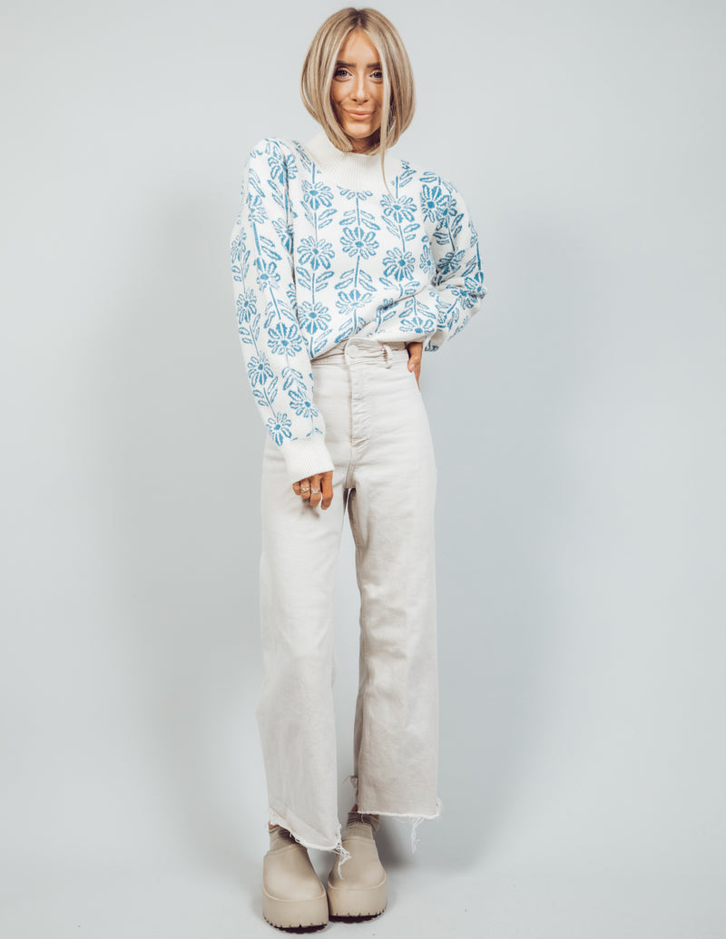 Randall Floral Sweater