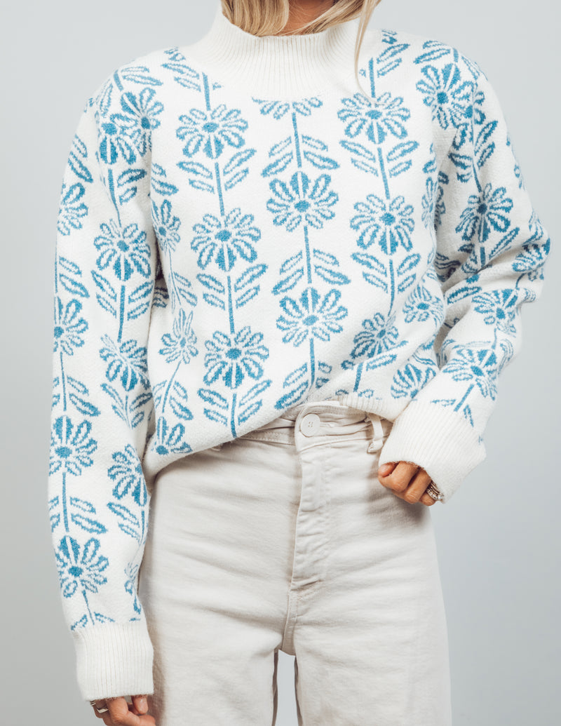 Randall Floral Sweater